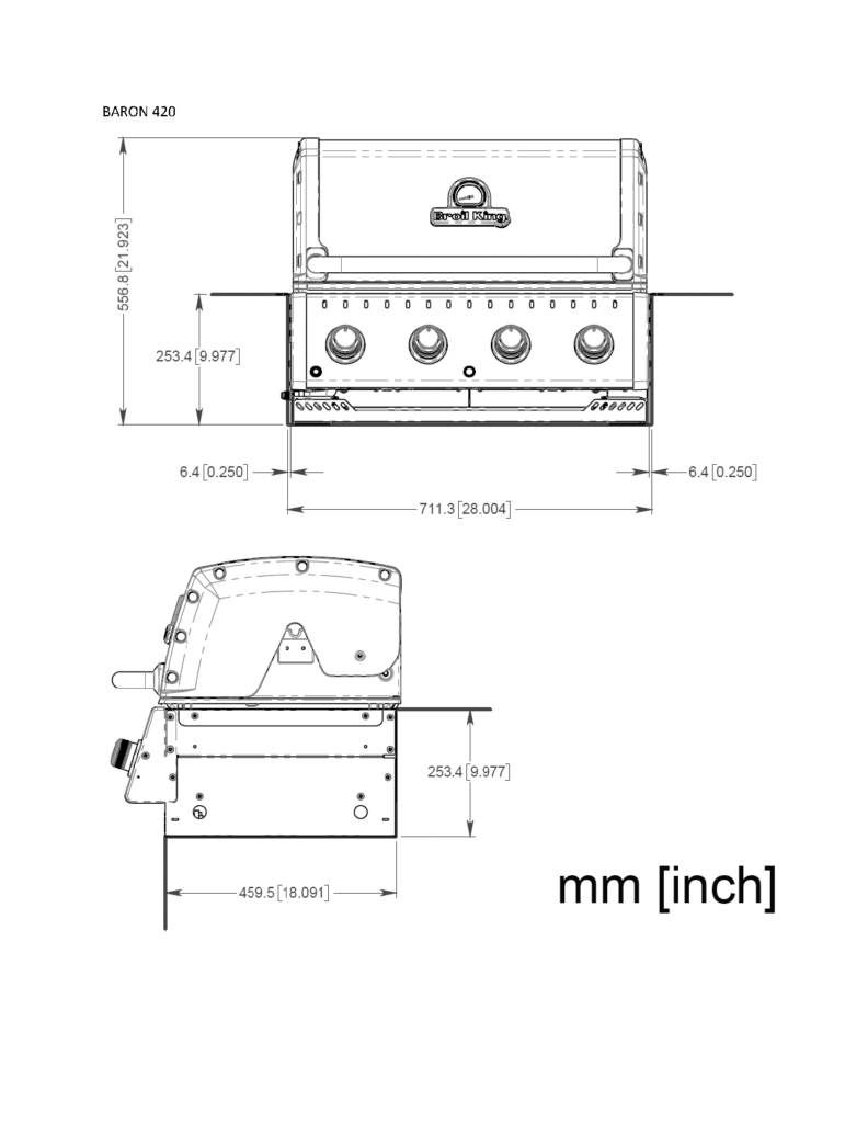 BARON™ 420 BUILT IN – Broil King